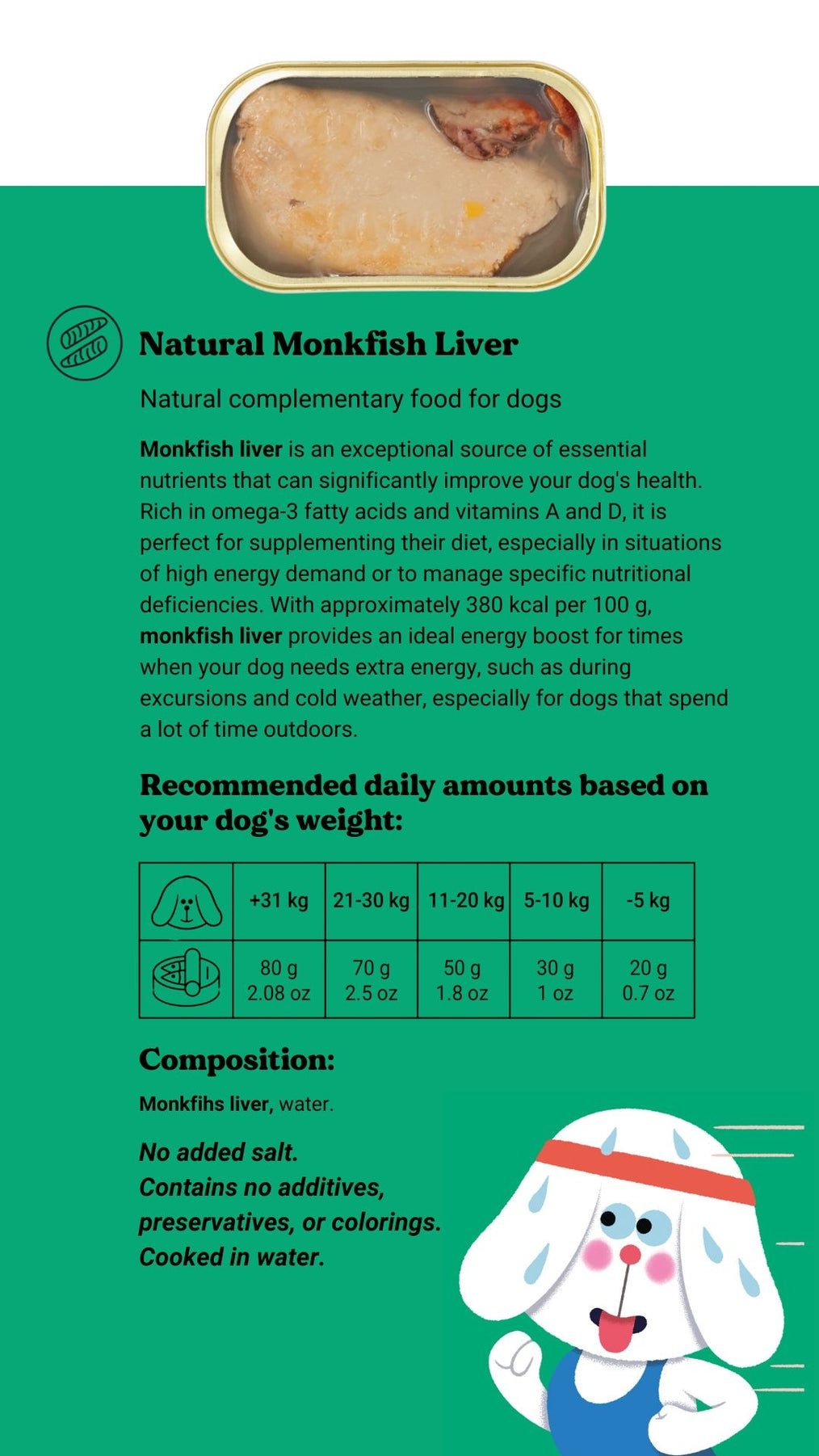 Natural Monkfish Liver in Costa Atlântica