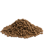 Nærbilde av små tørrfôr-pellets fra Essential Balance
