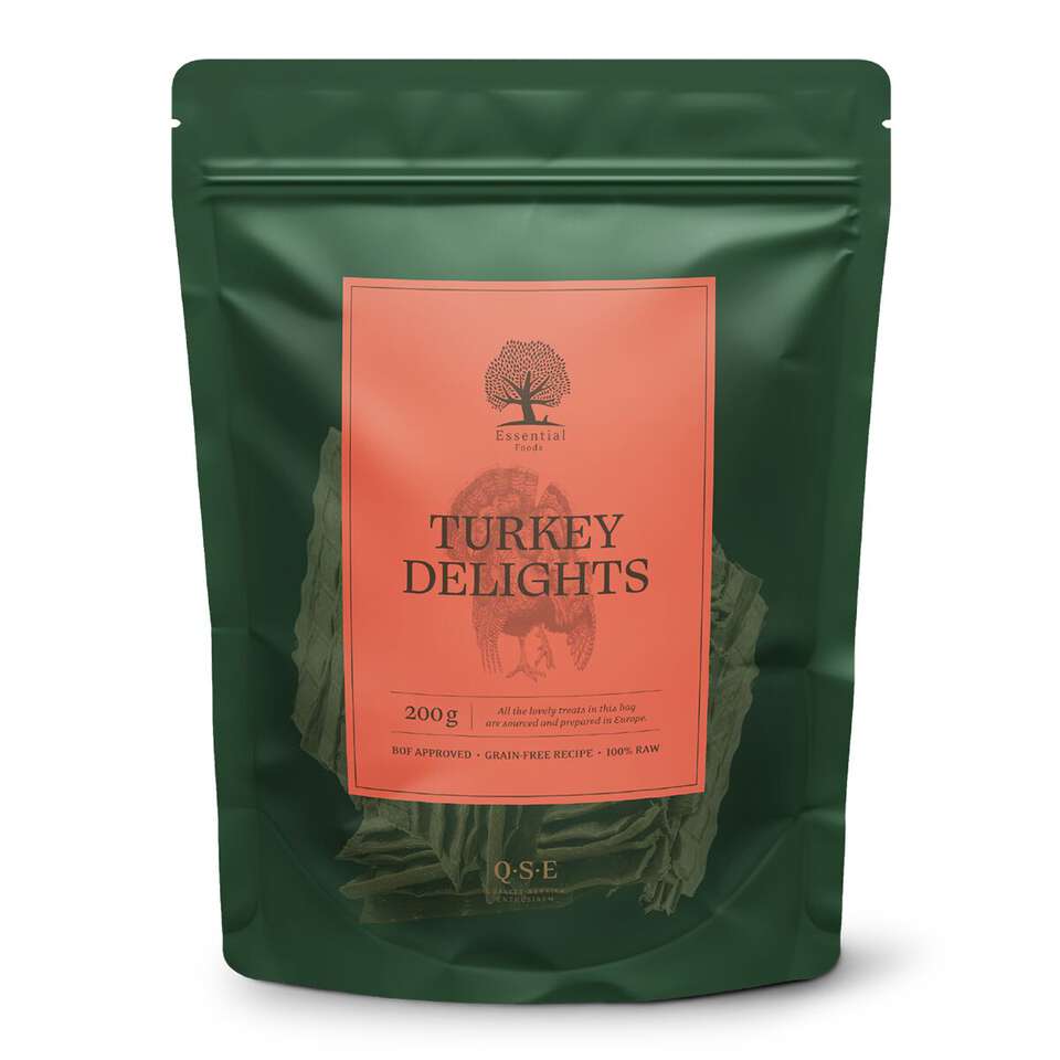 ESSENTIAL Turkey Mini Delights │ Myke Treningsgodbiter med Kalkun (100 g)