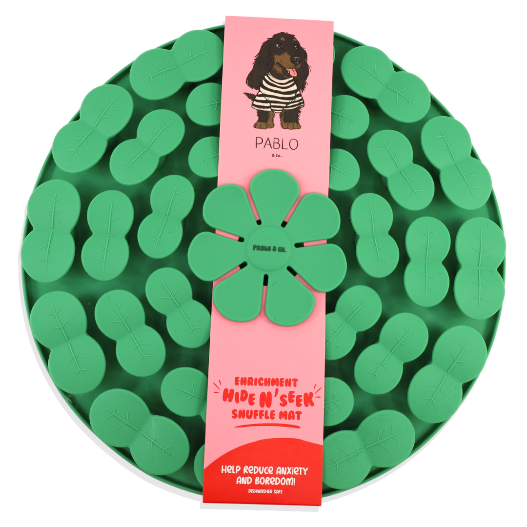 Enrichment Hide 'n' Seek Snuffle Mat - Green