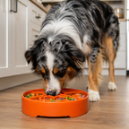 SodaPup Great Outdoors eBowl – Slow Feeder for Aktive Hunder, Oransje