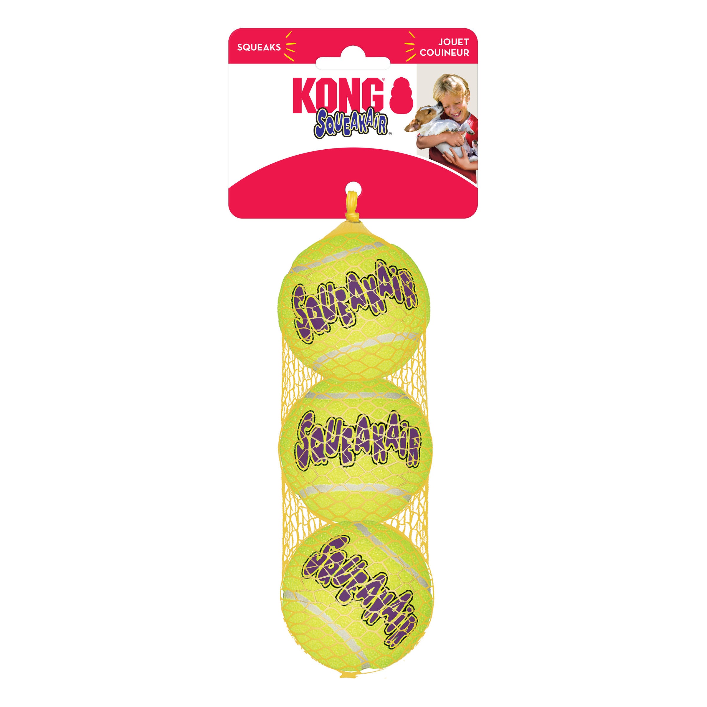 KONG® tennisball squeaker (M)