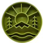 SodaPup Great Outdoors eBowl – Slow Feeder for Aktive Hunder, Grønn