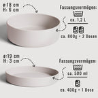Ne&no® Silicone Feeding Bowl with Lid for Dogs & Cats– MIX