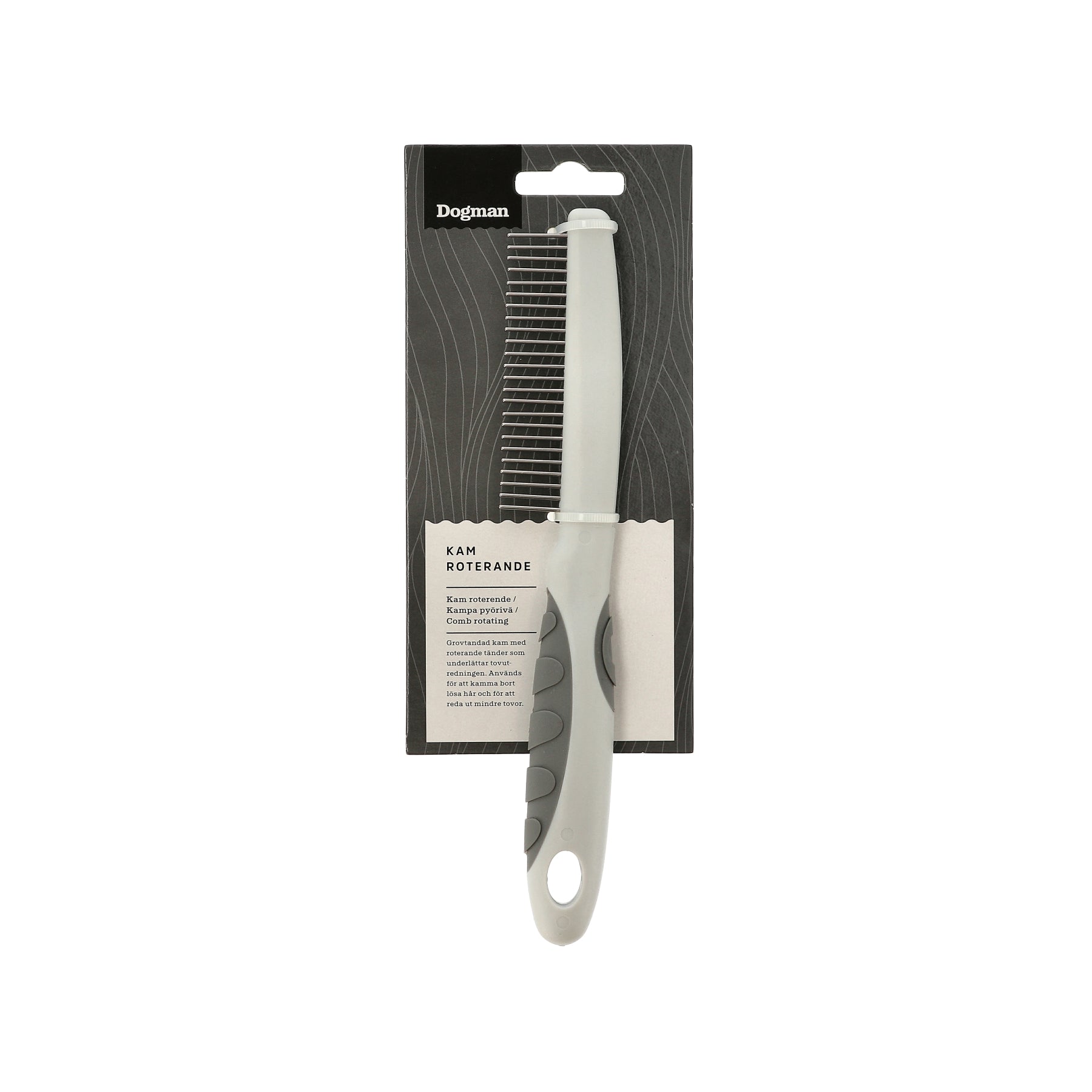 Comb with Rotating Teeth