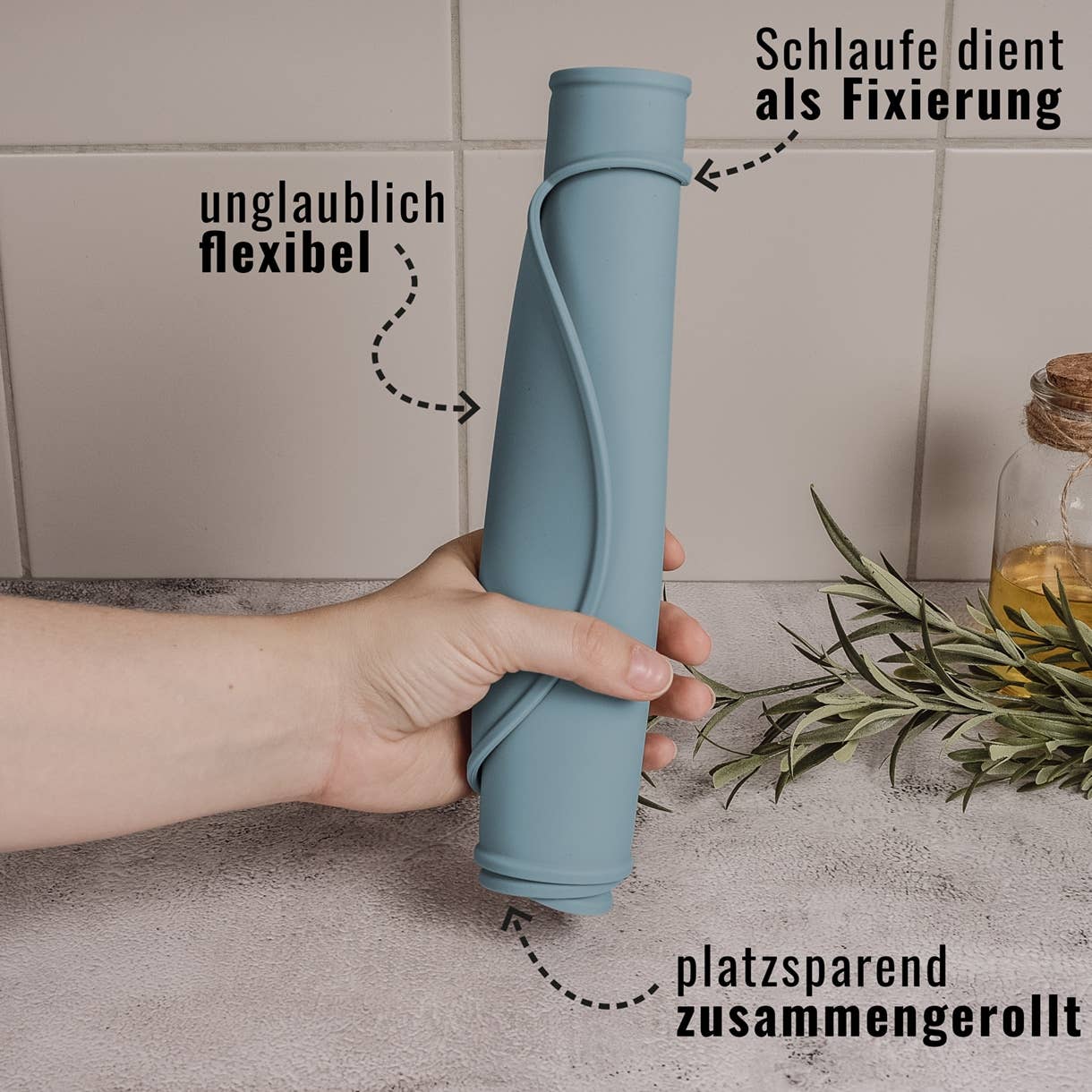 Modern Silikon underlag til mat og vannskål