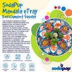 SodaPup Slow Feeder Mandala - Blå