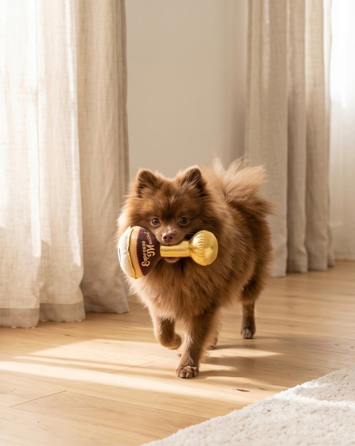 Espresso Muttini Dog Toys