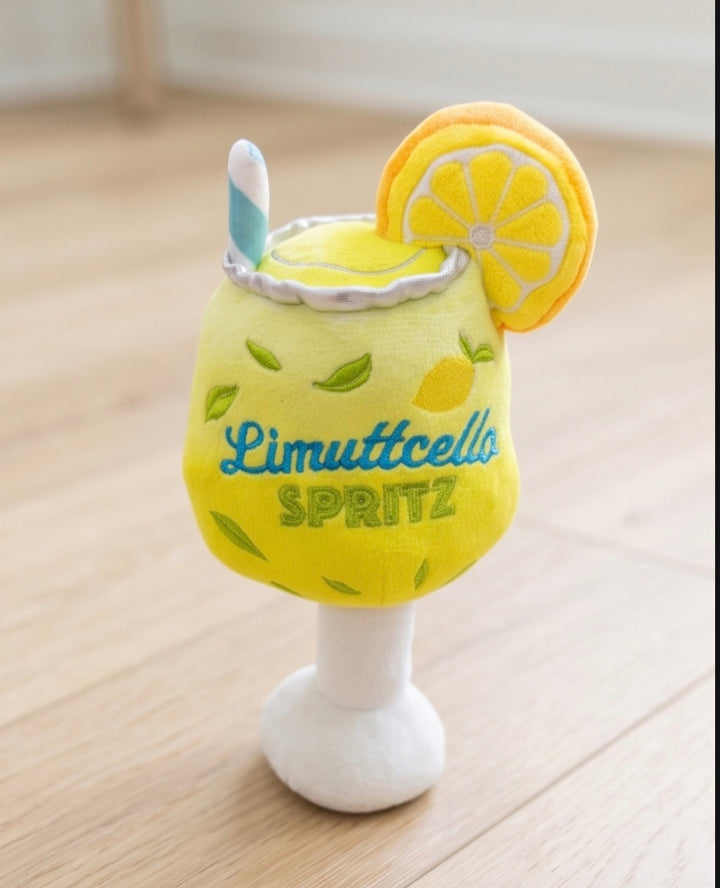 Limuttcello Spritz │ Gul Plysjleke med Pipe