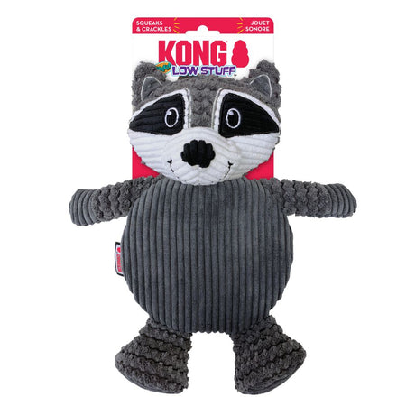 KONG® Low Stuff Crackle Tummiez - Raccoon