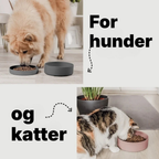 Ne&no® 3-i-1 Silikonskål med Lokk │ Til Hund & Katt