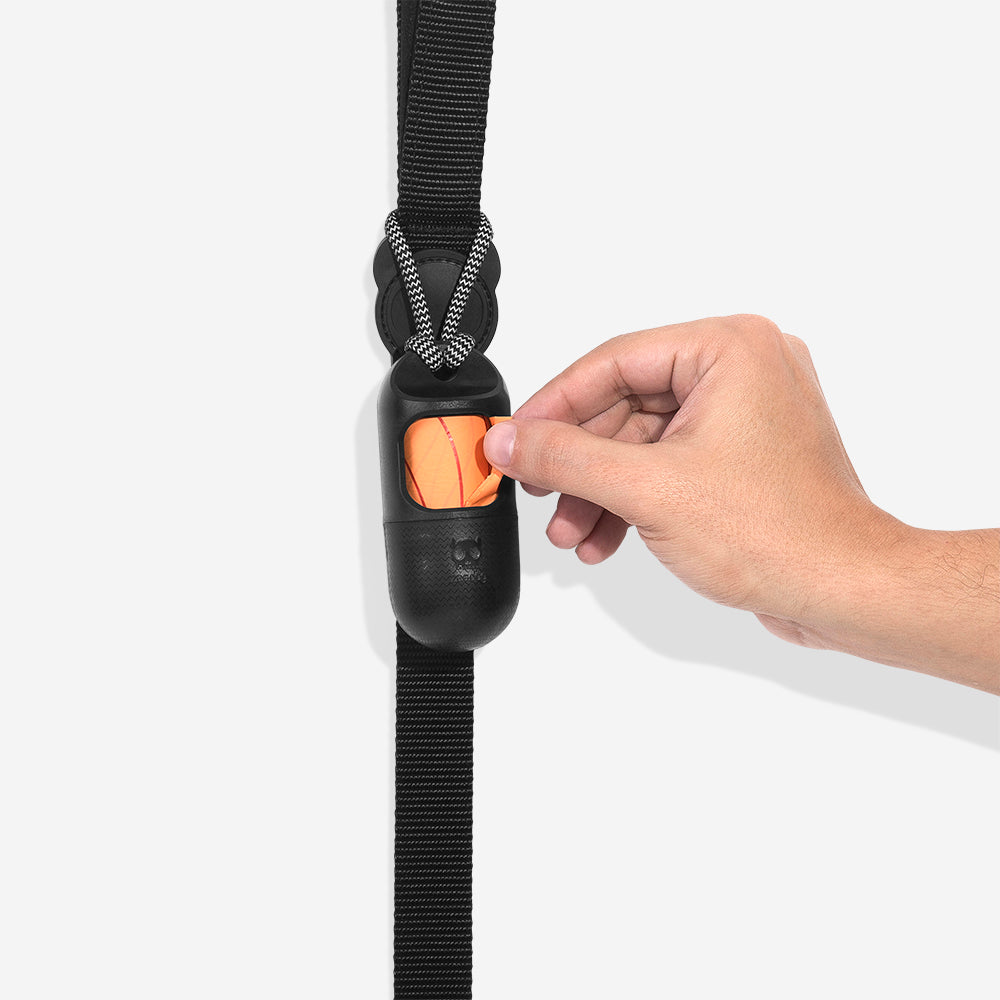 Hundeposeholder │ Black 2.0 inkl. 1 rull