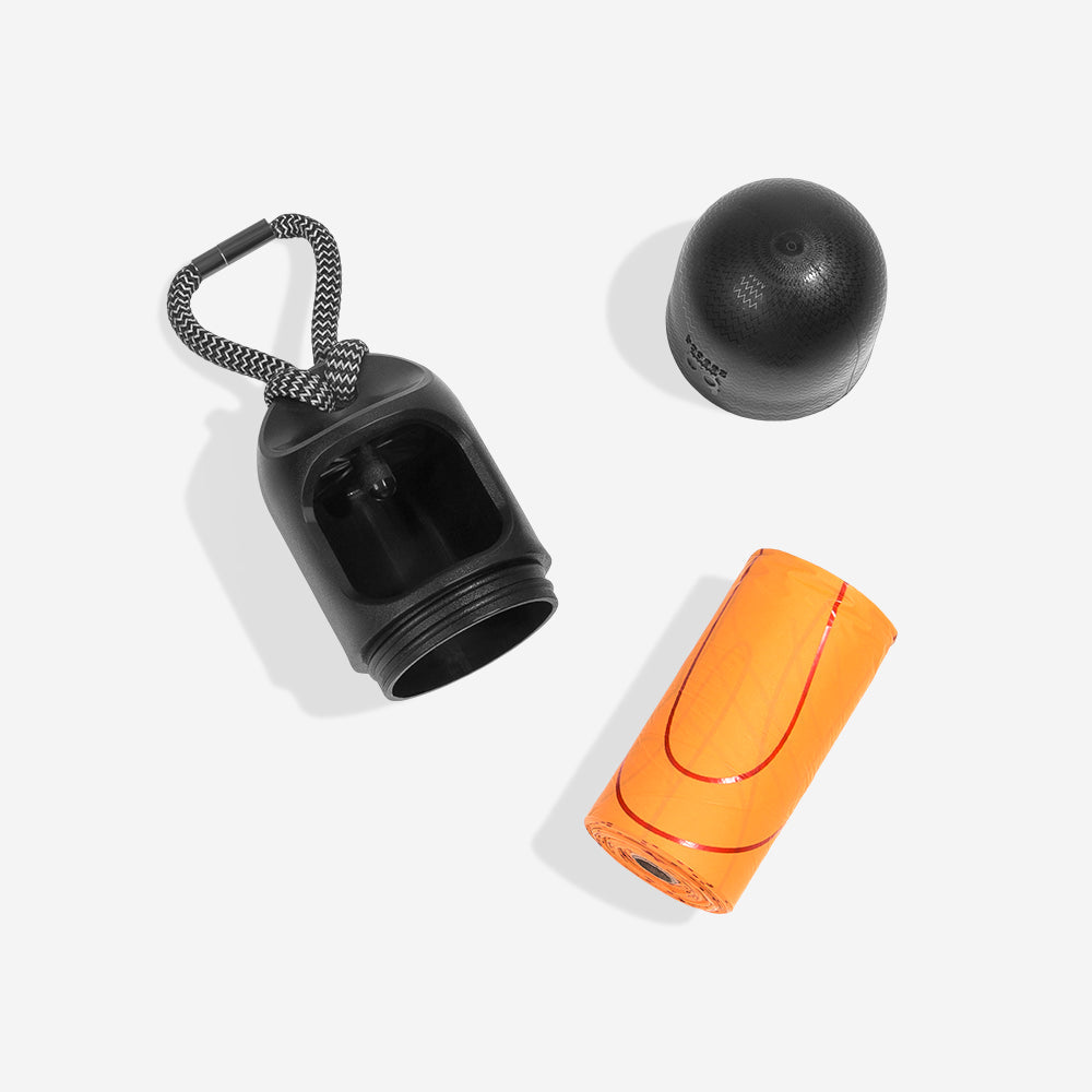 Hundeposeholder │ Black 2.0 inkl. 1 rull