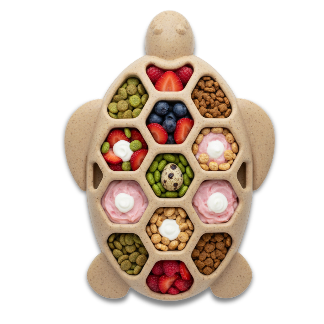 Sodapup Turtle Durable Nylon Chew and Enrichment Toy