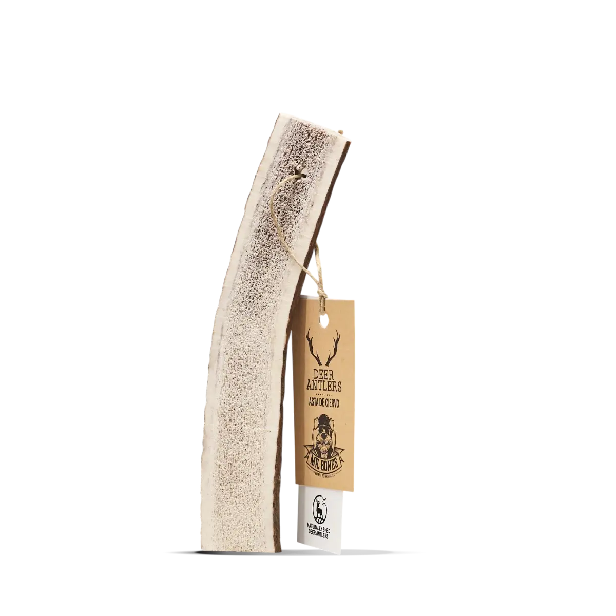 Mr. Bones │ Natural Split Deer Antler for Dogs