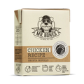 Home-cooked dog food. Chicken and vegetables recipe