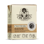 Home-cooked dog food. Chicken and vegetables recipe