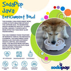 SodaPup Java eBowl – Dyp Slow Feeder for Middels og Store Hunder