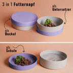 Ne&no® Silicone Feeding Bowl with Lid for Dogs & Cats– MIX