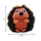 KONG® ZigWigz Hedgehog Squeaky Plush Dog Toy, Medium