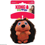 KONG® ZigWigz Hedgehog Squeaky Plush Dog Toy, Medium